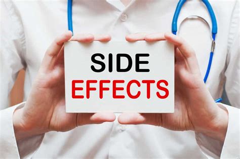 Be Aware of Possible Side Effects